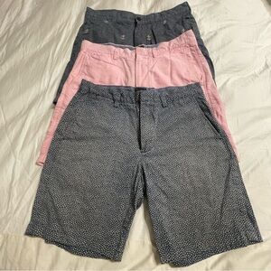 J. Crew Bermuda Shorts Set - Pink, Gray, and‎ Blue